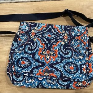 Blue Vera Bradley shoulder bag